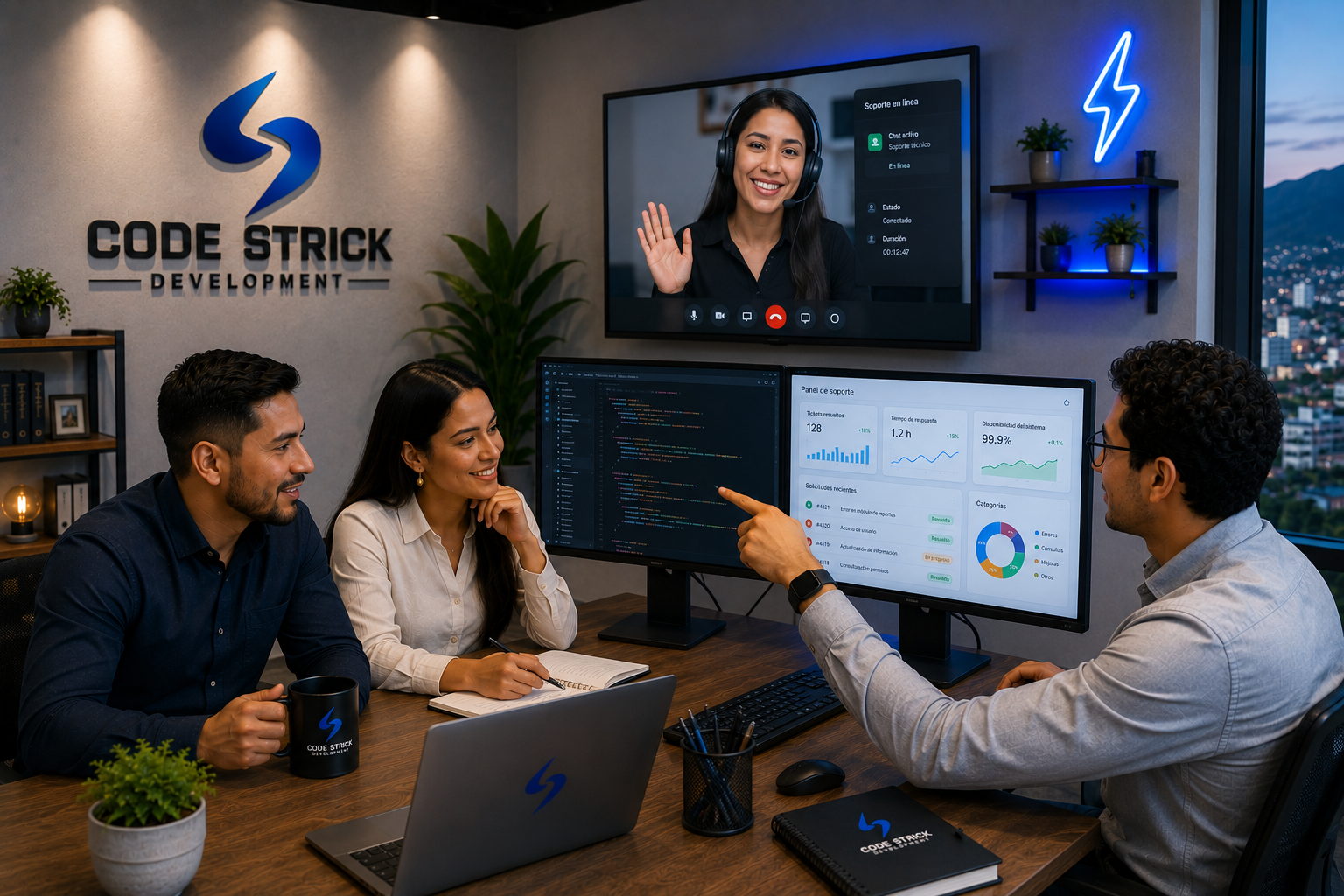 Acompañamiento profesional de Code Strick